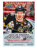 2024/25 Upper Deck Series 2 Hockey 4-Pack Blaster Box 4 Packs Per Box, 12 Cards Per Pack