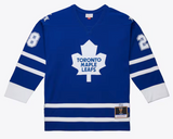 Men's Tie Domi Blue Toronto Maple Leafs 2000/01 Power Play Jersey By Mitchell & Ness