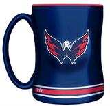 Washington Capitals Primary Logo Navy Red NHL Hockey 14oz Sculpted C-Handle Mug