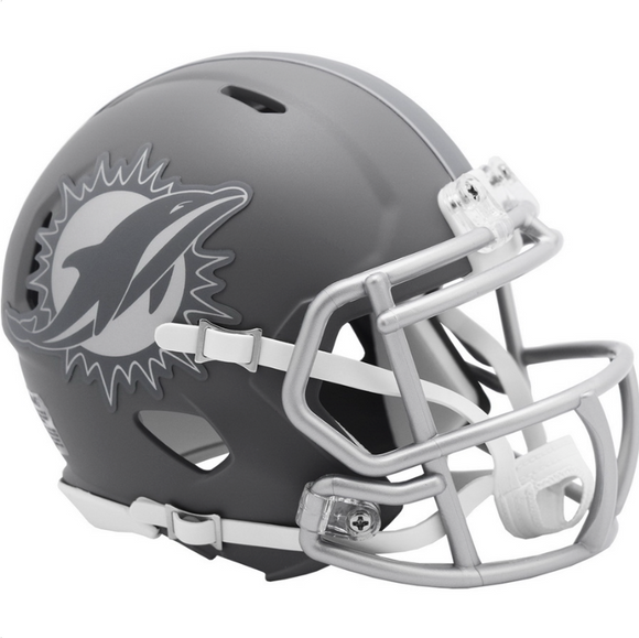 Miami Dolphins Riddell 2024 Slate Alternate Speed Mini Helmet NFL Football