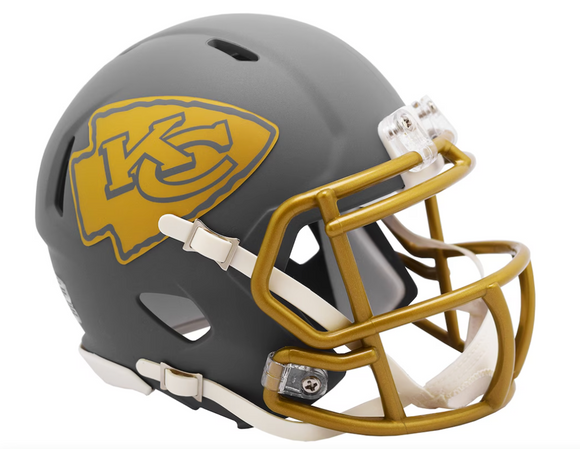 Kansas City Chiefs Riddell 2024 Slate Alternate Speed Mini Helmet NFL Football