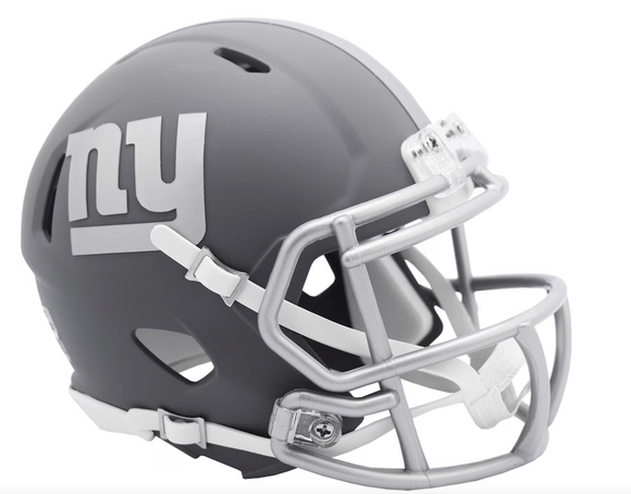 New York Giants Riddell 2024 Slate Alternate Speed Mini Helmet NFL Football