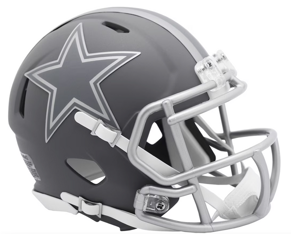 Dallas Cowboys Riddell 2024 Slate Alternate Speed Mini Helmet NFL Football