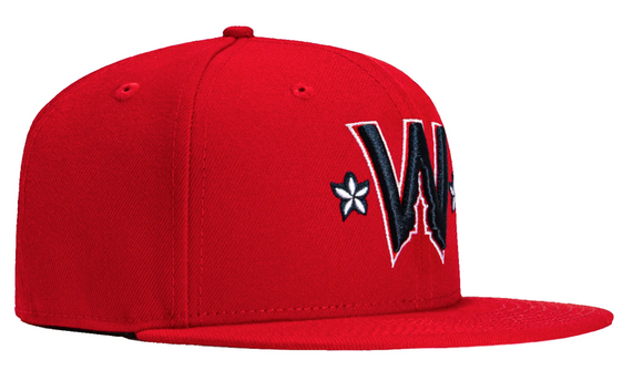 Men's Washington Nationals New Era Red MLB Baseball City Connect Fan Pack 59FIFTY Fitted Hat