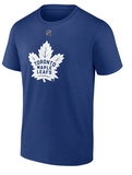 Matthew Knies Toronto Maple Leafs Logo Fanatics Branded Authentic Stack Name and Number - T-Shirt - Royal