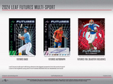 2024 Leaf Futures Multisport Hobby Box 6 Packs per Box, 4 Cards per Pack