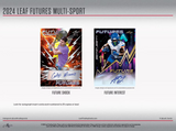 2024 Leaf Futures Multisport Hobby Box 6 Packs per Box, 4 Cards per Pack