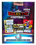 2024 Leaf Eclectic Football Hobby Box 4 Cards Per Box