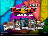 2024 Leaf Eclectic Football Hobby Box 4 Cards Per Box