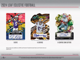 2024 Leaf Eclectic Football Hobby Box 4 Cards Per Box