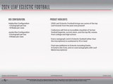 2024 Leaf Eclectic Football Hobby Box 4 Cards Per Box