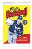 2024 Topps Heritage High Number Baseball 8-Pack Blaster Box 8 Packs Per Box, 9 Cards Per Pack
