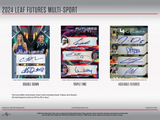 2024 Leaf Futures Multi-sport Blaster Box 11 Cards per Box