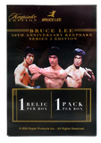 2025 Super Break Keepsake Bruce Lee Collection Series 2 Hobby Box 1 Relic Card + 1 Bonus Pack per Box