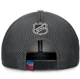Men's Colorado Avalanche Fanatics Gray Authentic Pro Home Ice Trucker Adjustable Hat