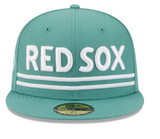 Men's Boston Red Sox New Era Green MLB Baseball City Connect Fan Pack 59FIFTY Fitted Hat