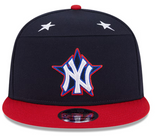 New York Yankees New Era 2025 MLB All-Star Game Workout 9FIFTY Snapback Hat - Navy/Red