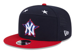 New York Yankees New Era 2025 MLB All-Star Game Workout 9FIFTY Snapback Hat - Navy/Red