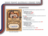 2025 Topps Series 2 Baseball 7-Pack Blaster Box 12 Cards per Pack