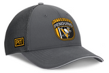 Men's Pittsburgh Penguins Fanatics Gray Authentic Pro Home Ice Trucker Adjustable Hat