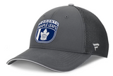 Men's Toronto Maple Leafs Fanatics Gray Authentic Pro Home Ice Trucker Adjustable Hat