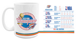 Oklahoma City Thunder 2025 NBA Finals Champions Stats 15oz. Ceramic Coffee Mug