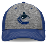 Men's Vancouver Canucks Fanatics Fundamental Top Shelf 2-Tone Flex Hat - Gray/Royal