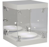 Fanatics Authentic Premium Rotating LED Display Case - Fits Baseball, Hockey Puck & Mini Helmet