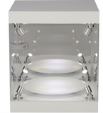 Fanatics Authentic Premium Rotating LED Display Case - Fits Baseball, Hockey Puck & Mini Helmet