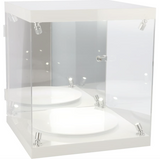 Fanatics Authentic Premium Rotating LED Display Case - Fits Basketball, Full-Size Helmet & Batting Helmet