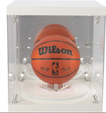 Fanatics Authentic Premium Rotating LED Display Case - Fits Basketball, Full-Size Helmet & Batting Helmet