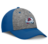 Men's Colorado Avalanche Fanatics Fundamental Top Shelf 2-Tone Flex Hat - Gray/Blue