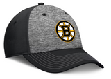 Men's Boston Bruins Fanatics Fundamental Top Shelf 2-Tone Flex Hat - Gray/Black