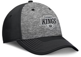 Men's Los Angeles Kings Fanatics Fundamental Top Shelf 2-Tone Flex Hat - Gray/Black