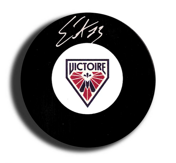 Erin Ambrose Montreal Victoire Signed Autographed Model Puck