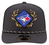 Men's Toronto Blue Jays New Era Dark Grey 2025 American League Division Series Champions 9SEVENTY Adjustable Hat