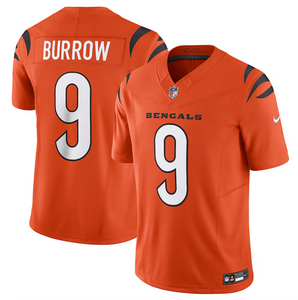 Men's Nike Joe Burrow Orange Cincinnati Bengals  Vapor Untouchable - Limited Player Jersey