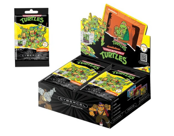 2024 Cybercel Teenage Mutant Ninja Turtles Series 1 Hobby Box 20 Packs Per Box 3 Cards Per Pack