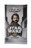 2023 Topps Star Wars Chrome Hobby Box 24 packs per box, 4 cards per pack