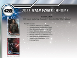 2023 Topps Star Wars Chrome Hobby Box 24 packs per box, 4 cards per pack