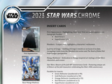 2023 Topps Star Wars Chrome Hobby Box 24 packs per box, 4 cards per pack