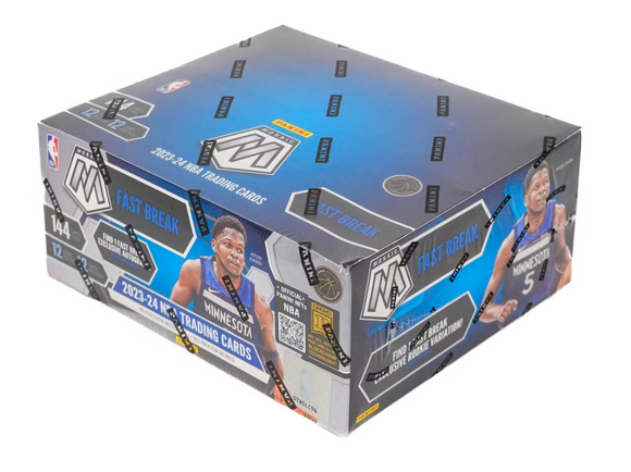 2023/24 Panini Mosaic Basketball Fast Break Box 12 Packs per Box, 12 Cards per Pack