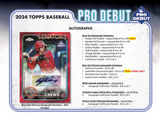 2024 Topps Pro Debut Baseball Hobby Box 24 Packs Per Box, 8 Cards Per Pack