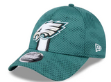 Philadelphia Eagles New Era 2024 Sideline 9FORTY Stretch-Snap Hat - Green