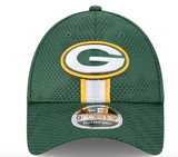 Green Bay Packers New Era 2024 Sideline 9FORTY Stretch-Snap Hat - Green