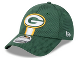 Green Bay Packers New Era 2024 Sideline 9FORTY Stretch-Snap Hat - Green