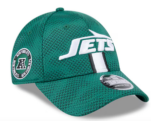 New York Jets New Era 2024 Sideline 9FORTY Stretch-Snap Hat - Green