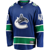 Men's Vancouver Canucks Elias Pettersson Fanatics Blue Home - Breakaway Player Jersey