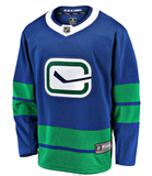 Men's Vancouver Canucks Fanatics Branded Blue 3rd Breakaway - Blank Jersey