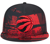 Men's New Era Black 2024 Toronto Raptors Tip-Off 9FIFTY Snapback Hat